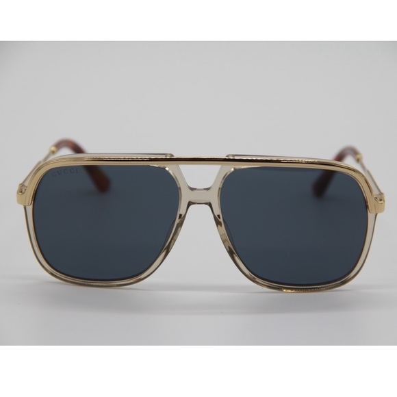 NEW GG0200S 004 GUCCI SUNGLASSES NEW COLLECTION AVIATOR GUCCI - Picture 3 of 11